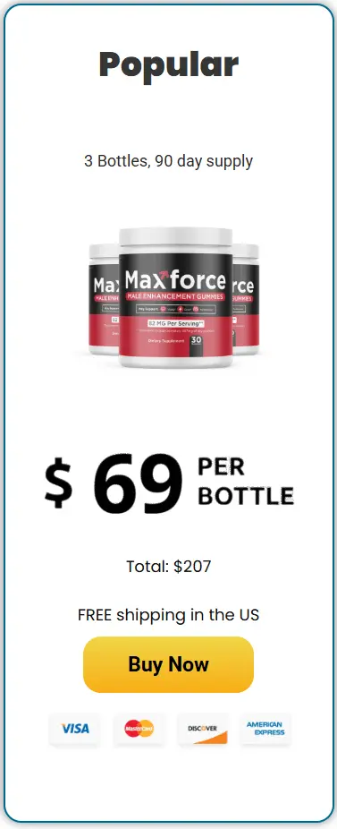 maxforce testosterone booster